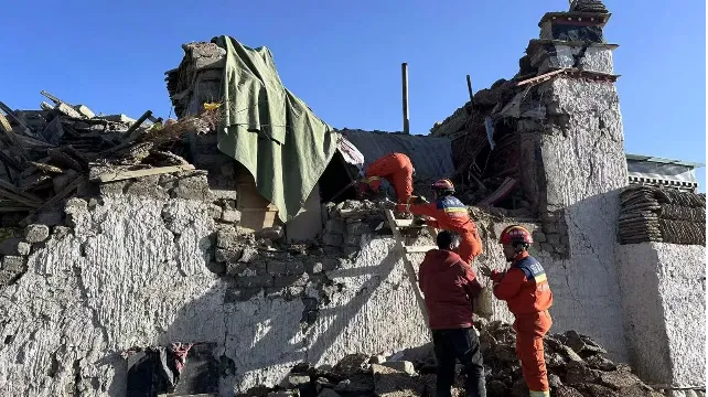 तिब्बत में भूकंप से 95 लोगों की मौत