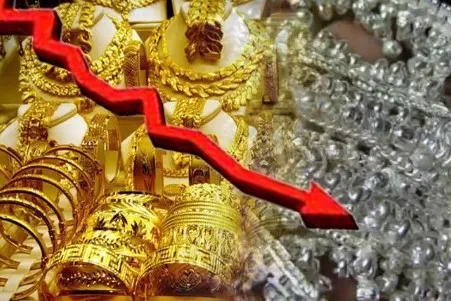तीन दिन की तेजी के बाद सर्राफा बाजार में गिरावट, सोना और चांदी की घटी चमक