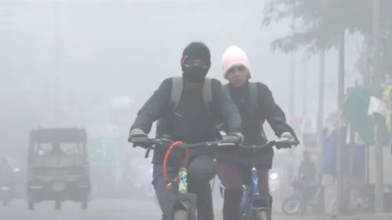 मध्‍य प्रदेश में सर्द हवाओं से बढ़ी ठंड