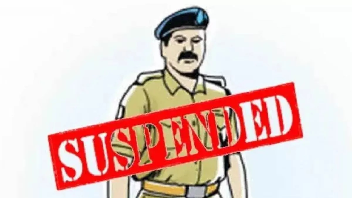 आतंकियों को क्लीन चिट देने वाला इंस्पेक्टर सस्पेंड!,सीओ लाइन हाजिर