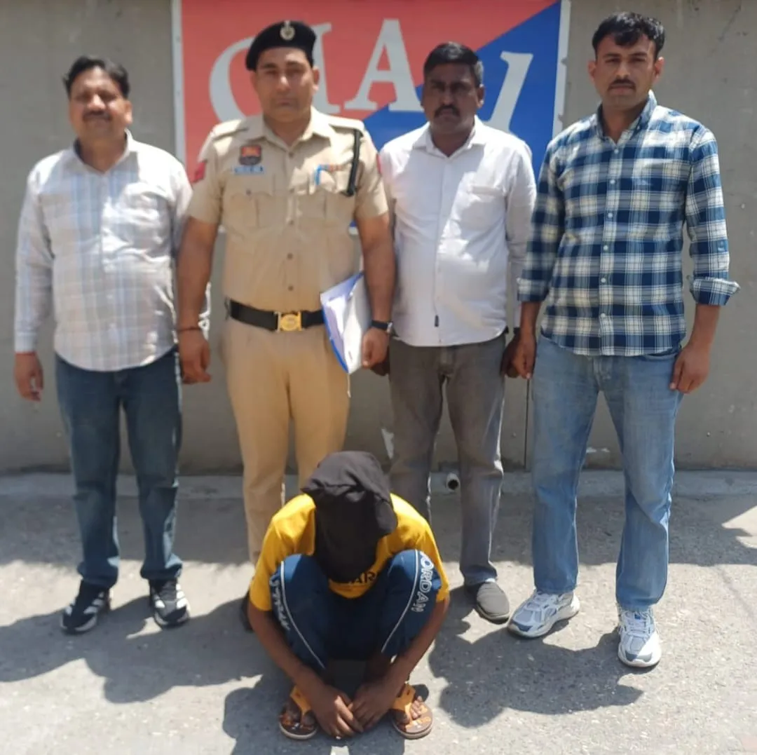 यमुनानगर:दुकान में सेंध लगाने वाले आरोपी को पुलिस ने किया गिरफ्तार