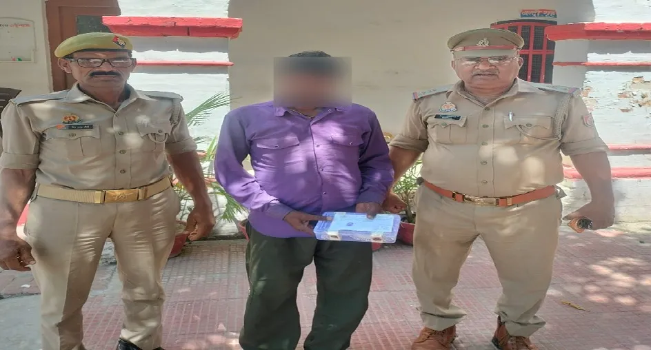 मलिहाबाद ज्वैलरी शॉप चोरी का खुलासा: शातिर चोर गिरफ्तार, CCTV काटकर दिया था वारदात को अंजाम