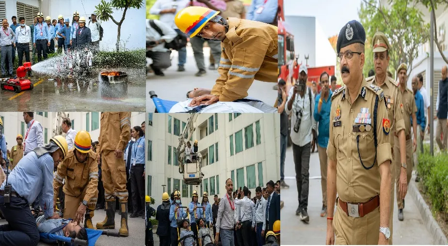 अग्नि सुरक्षा सप्ताह’: अस्पताल, मॉल और स्कूलों में मॉक ड्रिल, सिखाए गए बचाव के तरीके