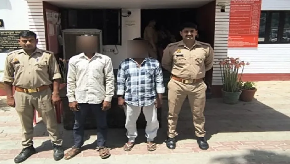 बीकेटी पुलिस की बड़ी कार्रवाई: गैंगस्टर एक्ट में वांछित 2 शातिर अपराधी गिरफ्तार