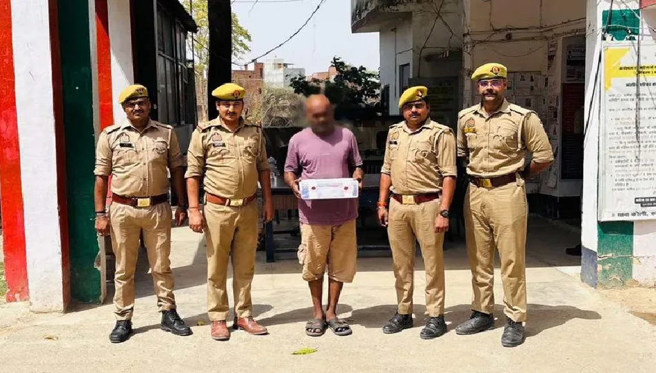 बेटे की हत्या मामले में गिरफ्तार आरोपित पिता गया जेल, औजार भी बरामद