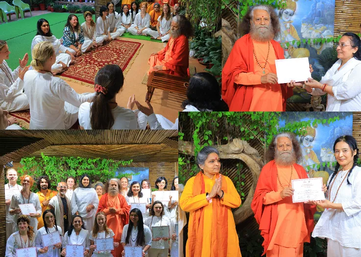 परमार्थ निकेतन में योग प्रशिक्षण सम्पन्न,स्वामी चिदानन्द ने दिया आत्मजागरण का संदेश