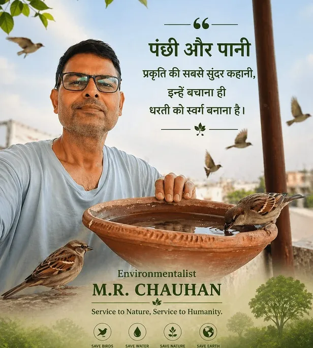पंछी और पानी, मैंने तो आरम्भ कर दिया, आपने शुरू किया क्या जल दान पक्षियों के लिए