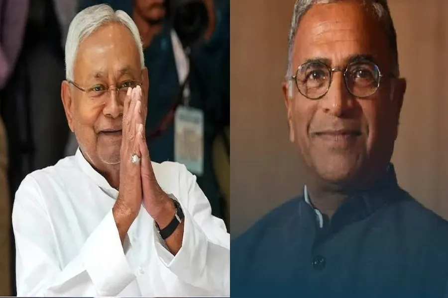 राष्ट्रपति के समक्ष हरिवंश नारायण सिंह व नीतीश कुमार ने ली राज्यसभा की शपथ
