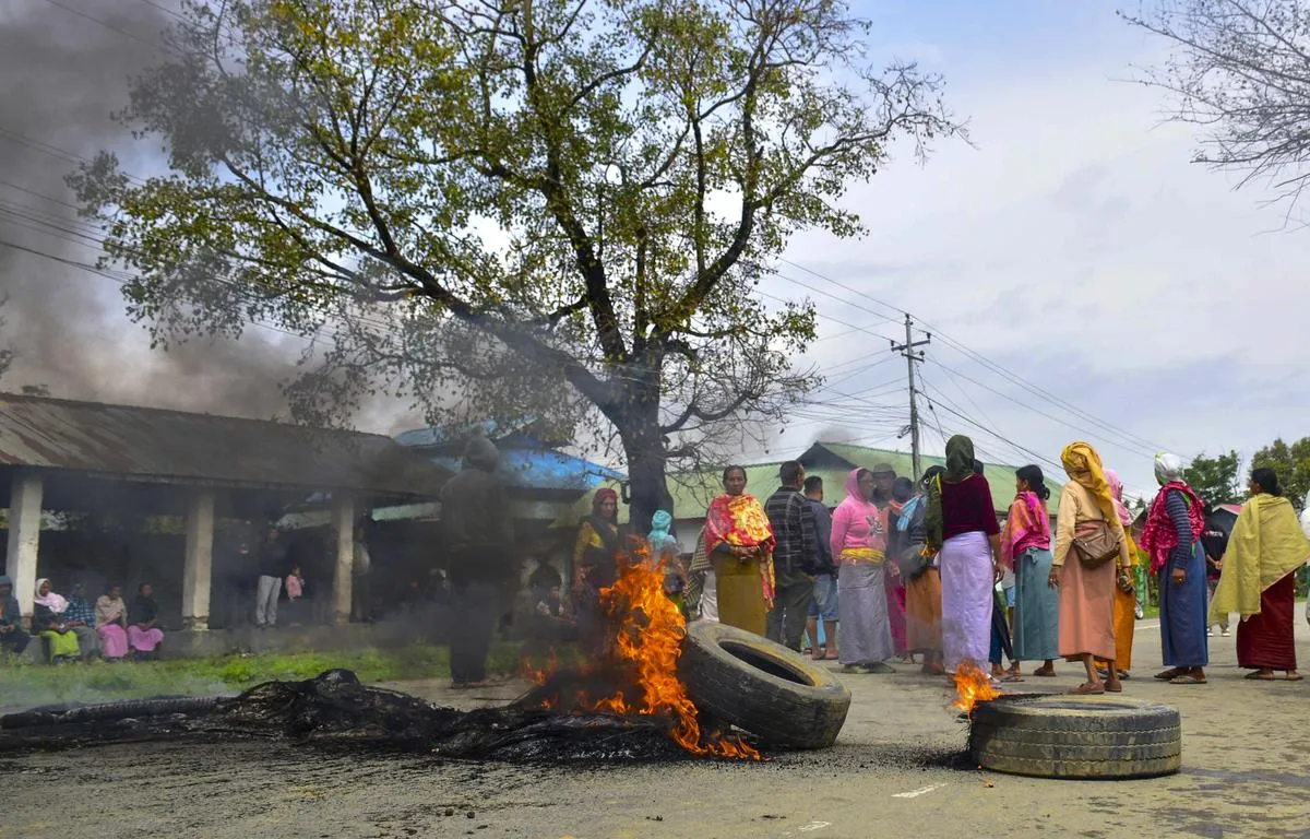 मणिपुर में 2 मासूम बच्चों की हत्या के बाद हालात तनावपूर्ण