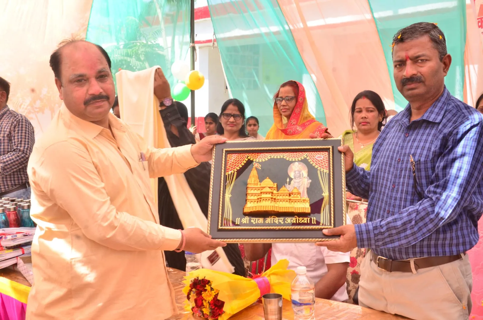 कंपोजिट उच्च प्राथमिक विद्यालय किछौछा में धूमधाम से मनाया गया वार्षिक उत्सव 