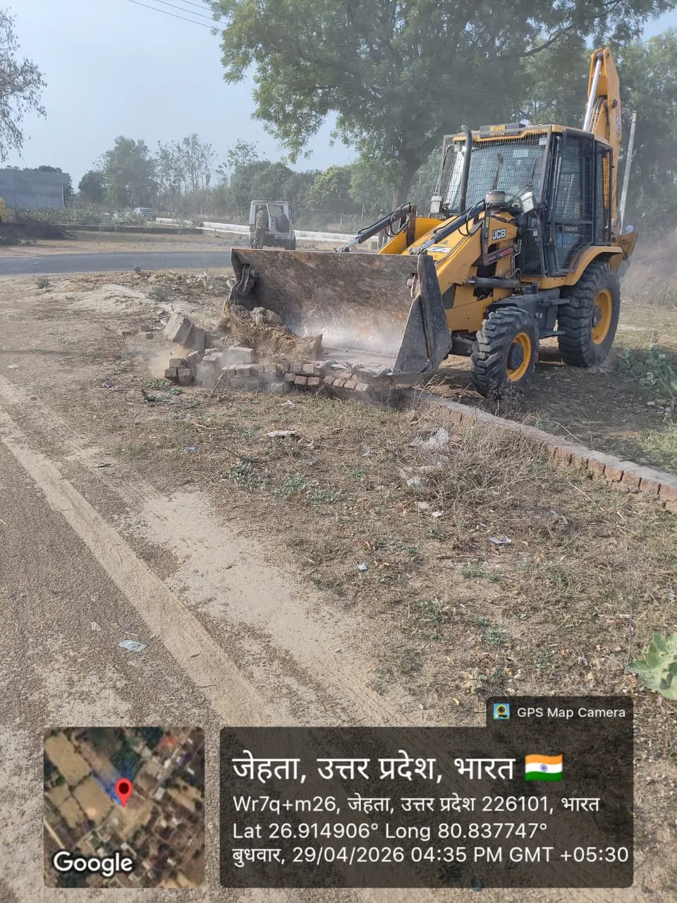 एलडीए के निर्देश पर कार्रवाई,सुशांत गोल्फ सिटी व दुबग्गा में 06 अवैध प्लाटिंग ध्वस्त