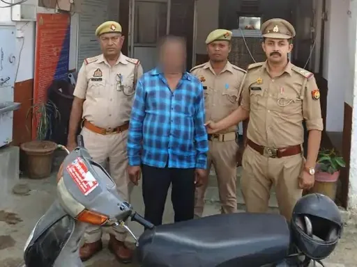 बहला फुसलाकर बच्ची से छेड़छाड़ करने वाला अधेड़ गिरफ्तार