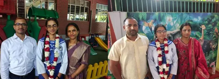 लखनऊ पब्लिक स्कूल की छात्राओं ने लहराया परचम