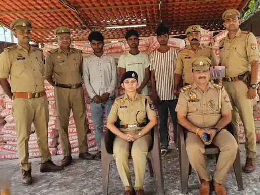 खुद को फार्म का मालिक बताकर हड़पी 1180 बोरी पीओपी,तीन आरोपिय गिरफ्तार