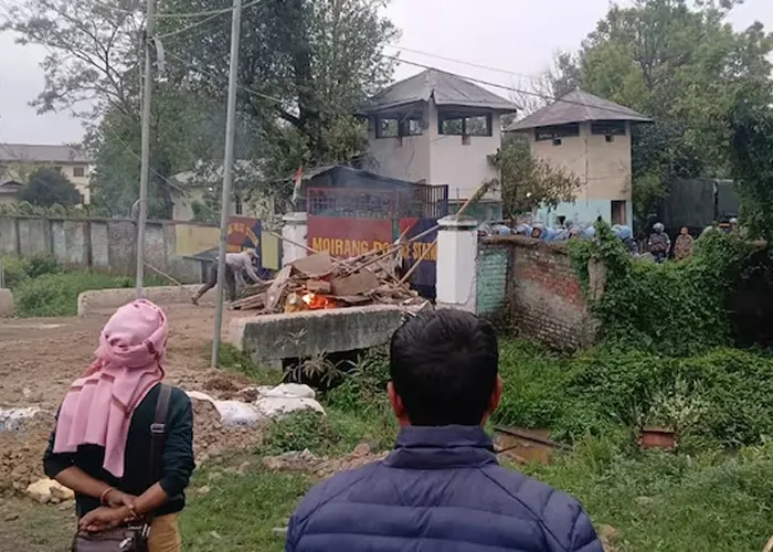 मणिपुर में रॉकेट हमले में दो बच्चों की मौत,बढ़ा तनाव,पुलिस बल तैनात