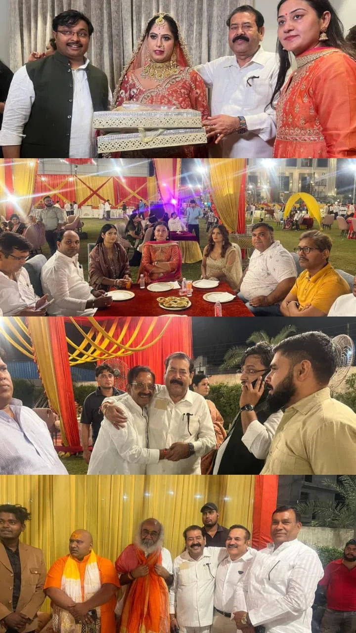 पूनम पंडित के वैवाहिक समारोह में सजे सियासी सितारे, कांग्रेस दिग्गजों ने बढ़ाई रौनक