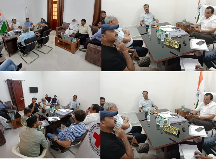 बिजली समस्या को लेकर व्यापार मंडल की राजभवन लीसा के साथ बैठक