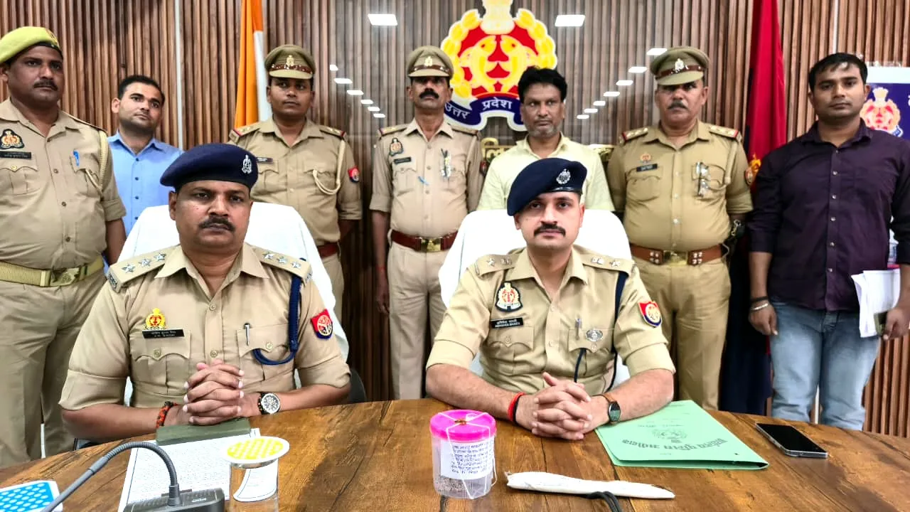 औरैया: वृद्ध महिला हत्याकांड का खुलासा, भतीजा गिरफ्तार, चाकू और जेवर बरामद