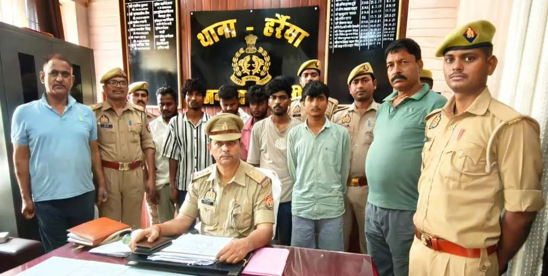 प्रेम प्रसंग के चलते हत्या का प्रयास करने वाले 6 अभियुक्त गिरफ्तार 
