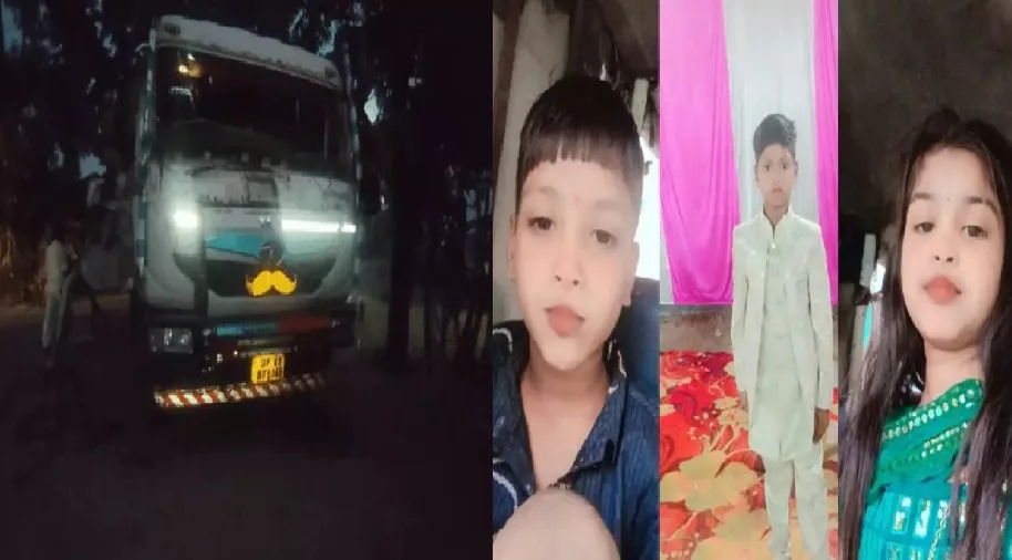 बाराबंकी में डंपर ने एक ही परिवार के पांच लोगों को रौंदा, चार की मौत