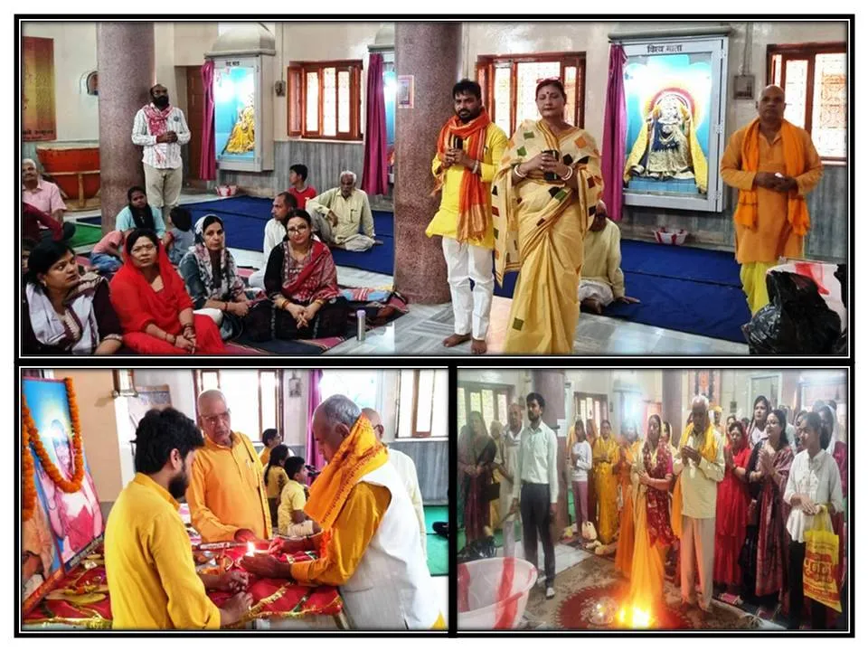 गायत्री शक्तिपीठ पर श्रद्धा पूर्वक मनाया गया गंगा दशहरा का पर्व 