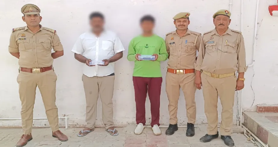 महिला का पर्स छीनने और जेब काटने वाले दो शातिर गिरफ्तार