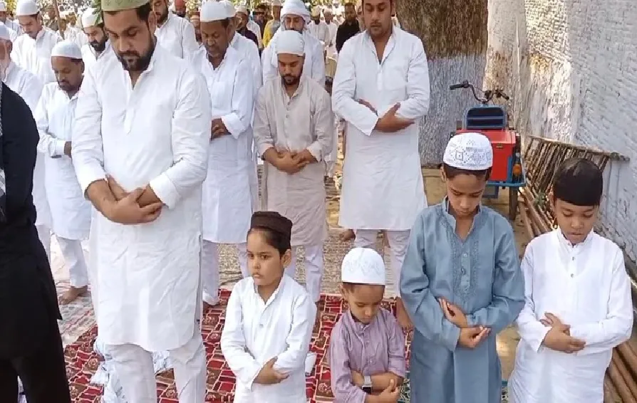 जौनपुर में 123 ईदगाहों, 292 मस्जिदों में नमाज शांति पूर्वक अता हुई