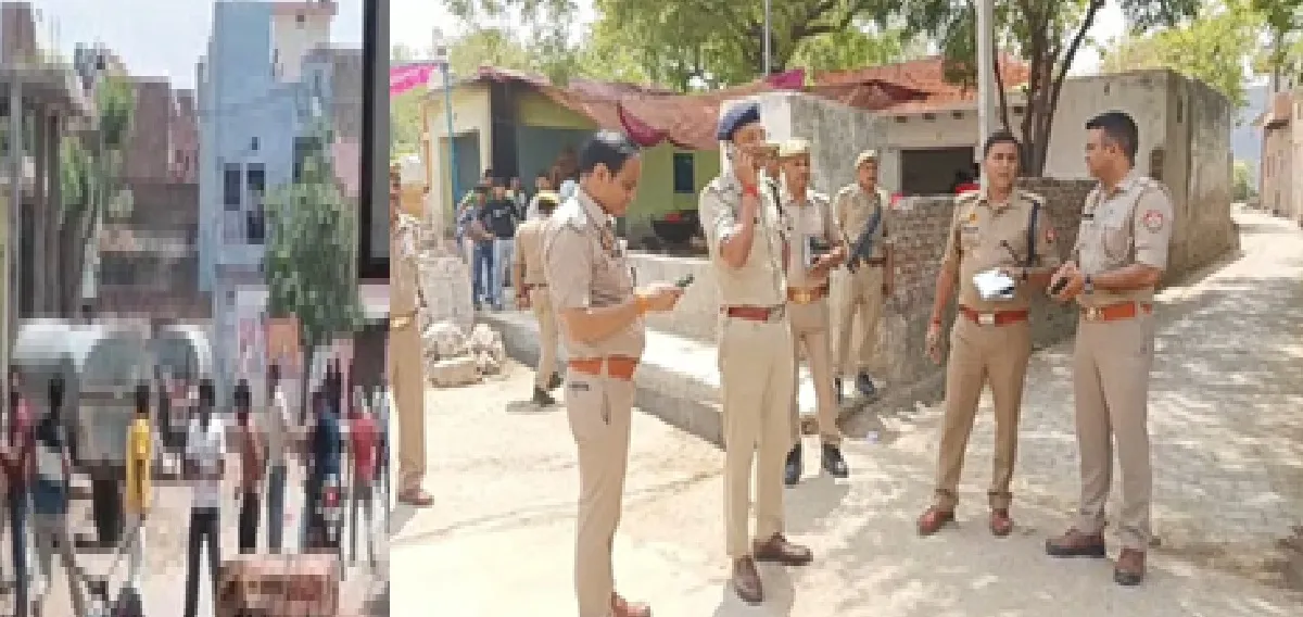 मथुरा में पुरानी रंजिश ने लिया खूनी रूप, दो पक्षों में जमकर फायरिंग, कई घायल