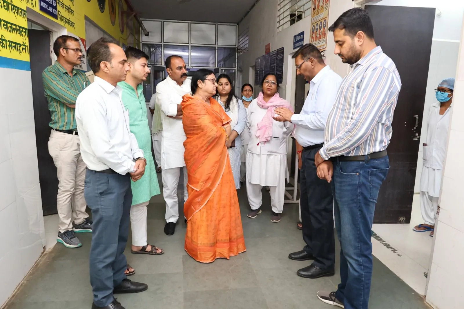 राज्य महिला आयोग सदस्य ने किया आंगनवाड़ी केंद्रों का निरीक्षण, व्यवस्थाओं का लिया जायजा