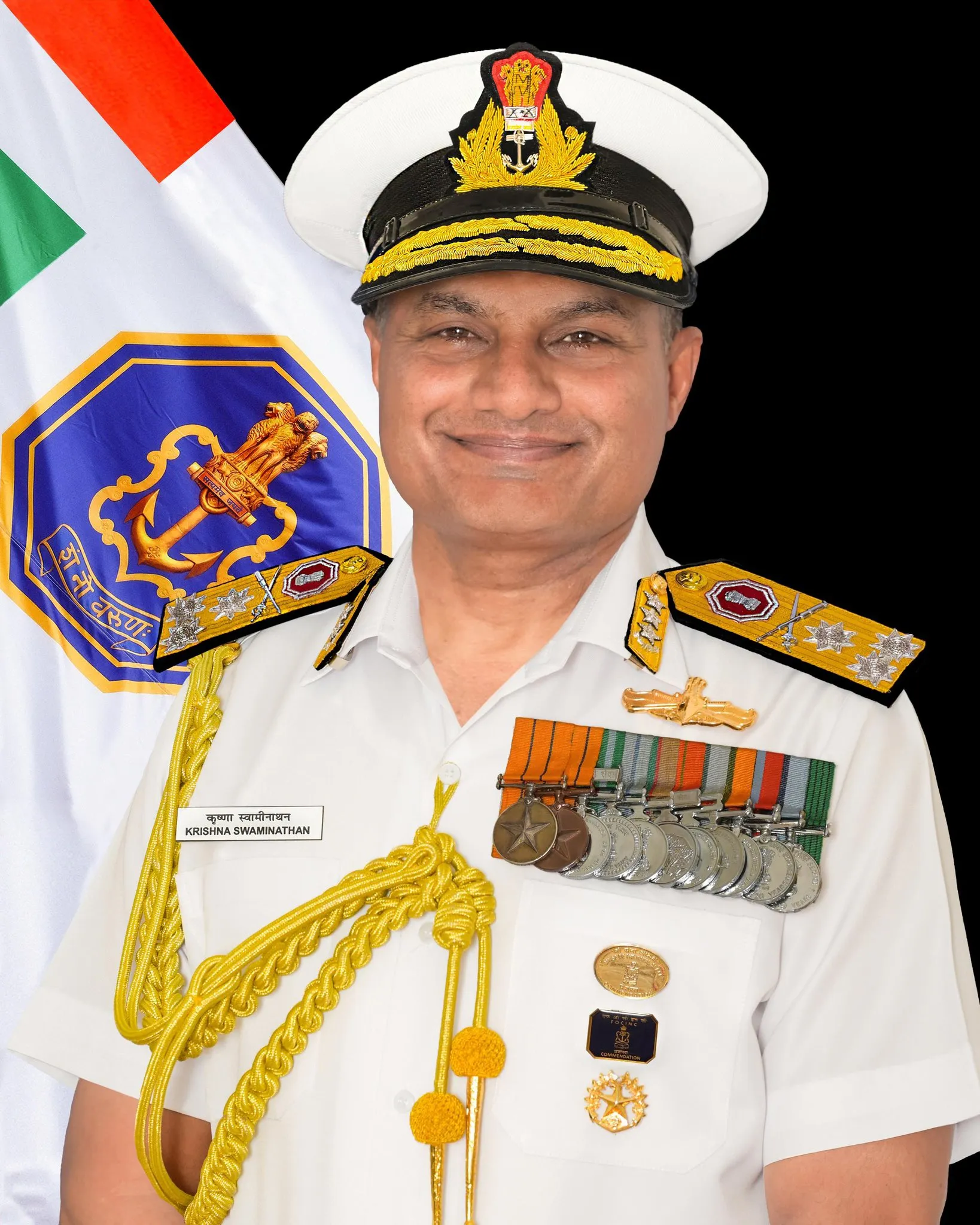 वाइस एडमिरल कृष्णा स्वामीनाथन होंगे देश के अगले नौसेना प्रमुख , केंद्र की मंजूरी
