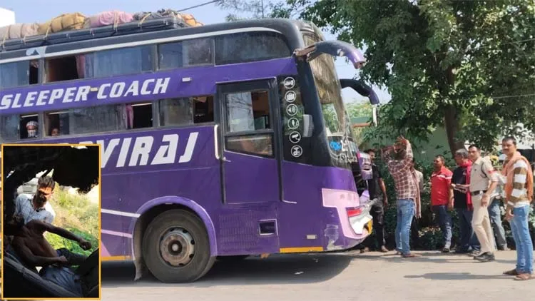  बिलासपुर आ रही एक यात्री बस में युवक की संदिग्ध मौत, पुलिस शिनाख्त में जुटी