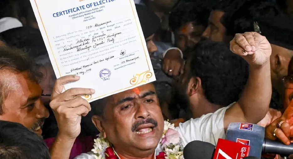 शुभेंदु अधिकारी ने टीएमसी पर साधा निशाना, भाजपा की जीत और विकास का किया दावा