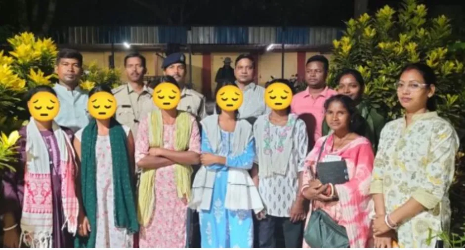 चक्रधरपुर रेलवे स्टेशन पर मानव तस्करी की आशंका नाकाम, नौ नाबालिग बच्चों को बचाया गया