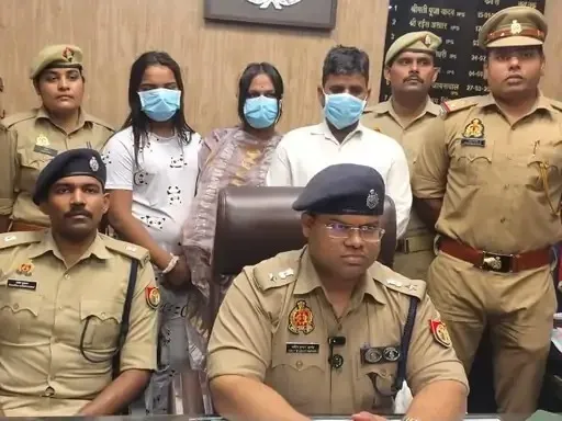 मॉर्निंग वॉक के समय लूटपाट करने वाला किन्नर गिरोह गिरफ्तार,लूटा गया सामान बरामद