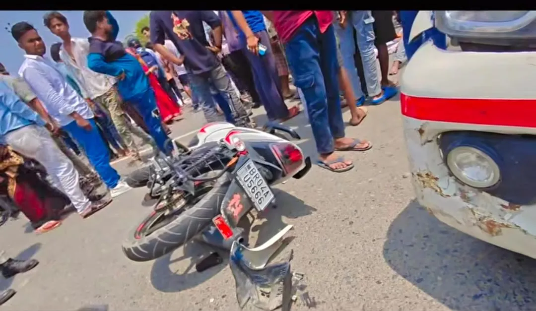  दो बाइकों के बीच भीषण टक्कर में दो युवकों की मौके पर ही मौत 
