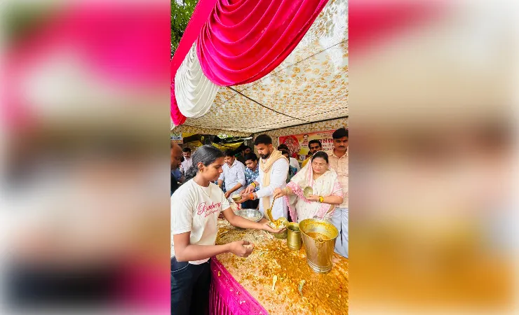 स्व. अजीत सिंह की स्मृति में भंडारा, परंपरा को परिवार ने आगे बढ़ाया