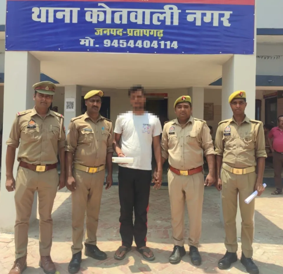  25,000/- का इनामी अभियुक्त गिरफ्तार, घटना में प्रयुक्त पिस्टल व कारतूस बरामद