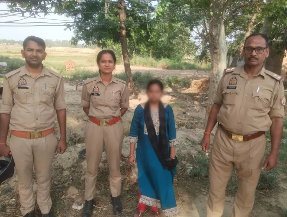 नाबालिग बालक का अपहरण करने के मामले मेंअभियुक्ता को किया गया गिरफ्तार