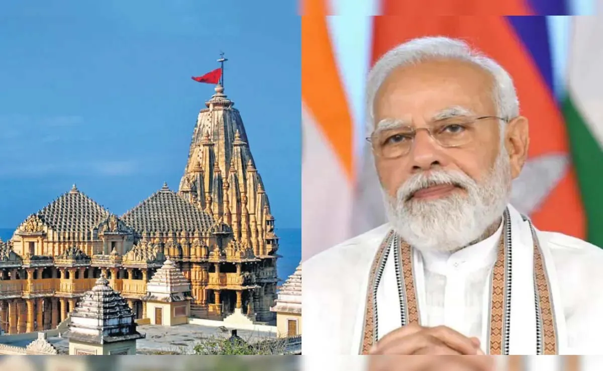 सोमनाथ भारत की अपराजित आस्था और सभ्यता का प्रतीक: पीएम मोदी