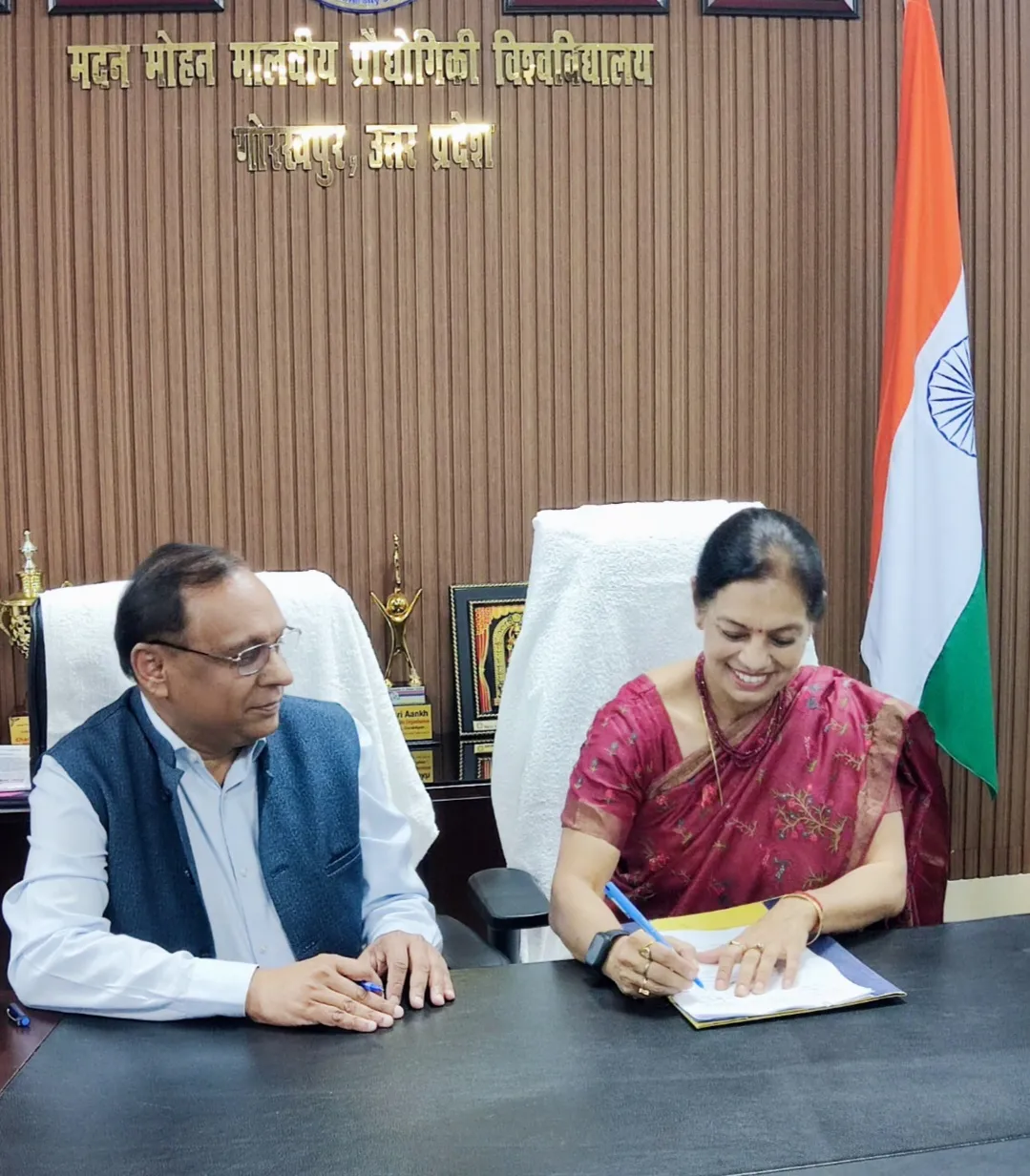 एमएमएमयूटी,पहली महिला नवनियुक्त कुलपति प्रो.अनुपमा कौशिक शर्मा ने कार्यभार संभाला   