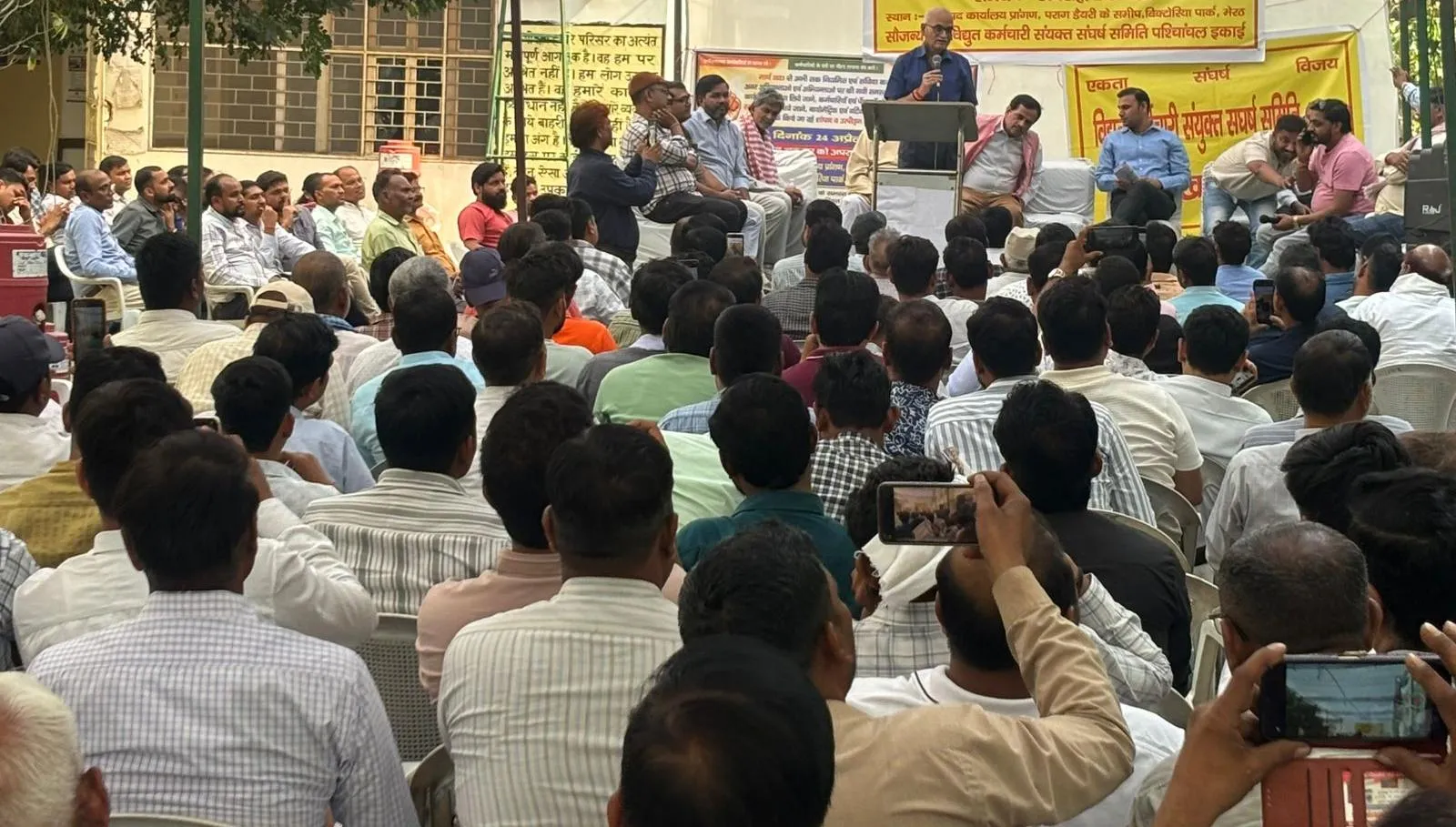 मुख्यमंत्री के रचनात्मक दृष्टिकोण पर संघर्ष समिति ने किया स्वागत