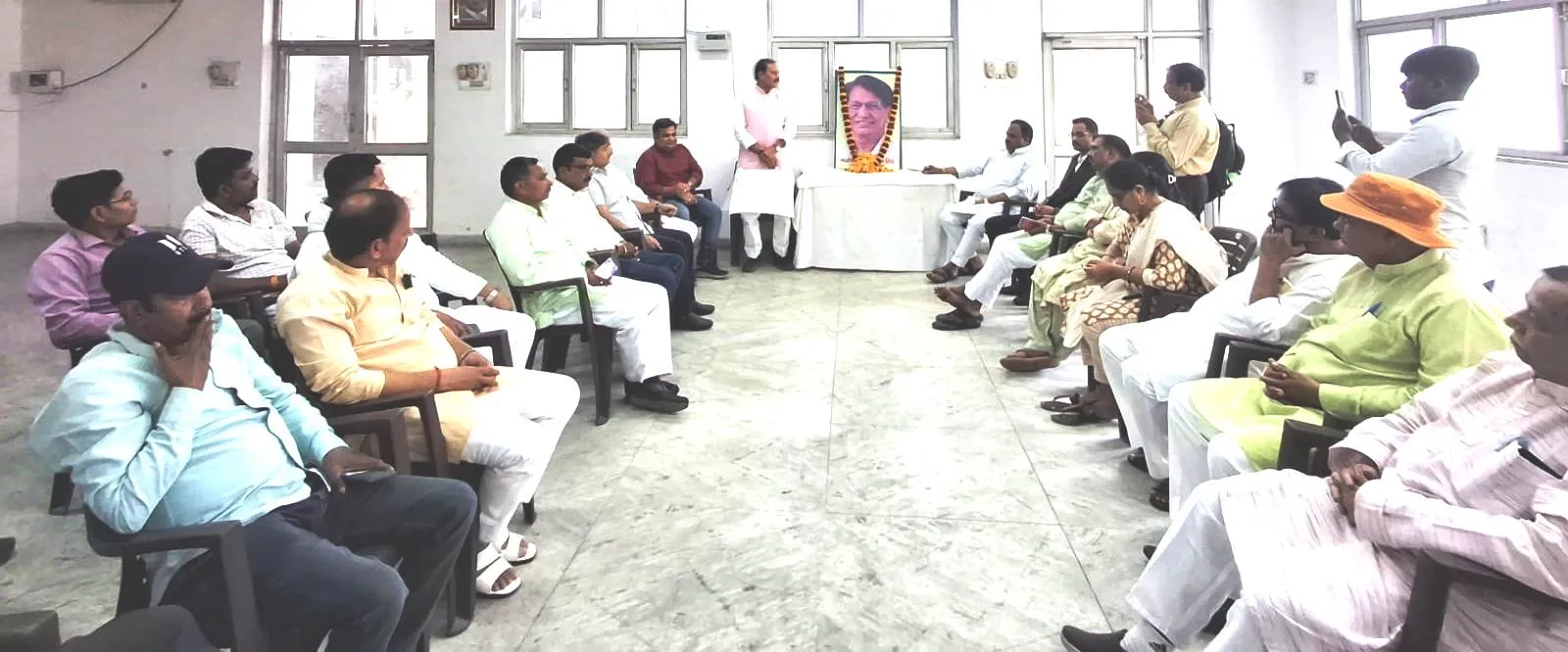स्वर्गीय चौधरी अजित सिंह की मनाई गई पुण्यतिथि 