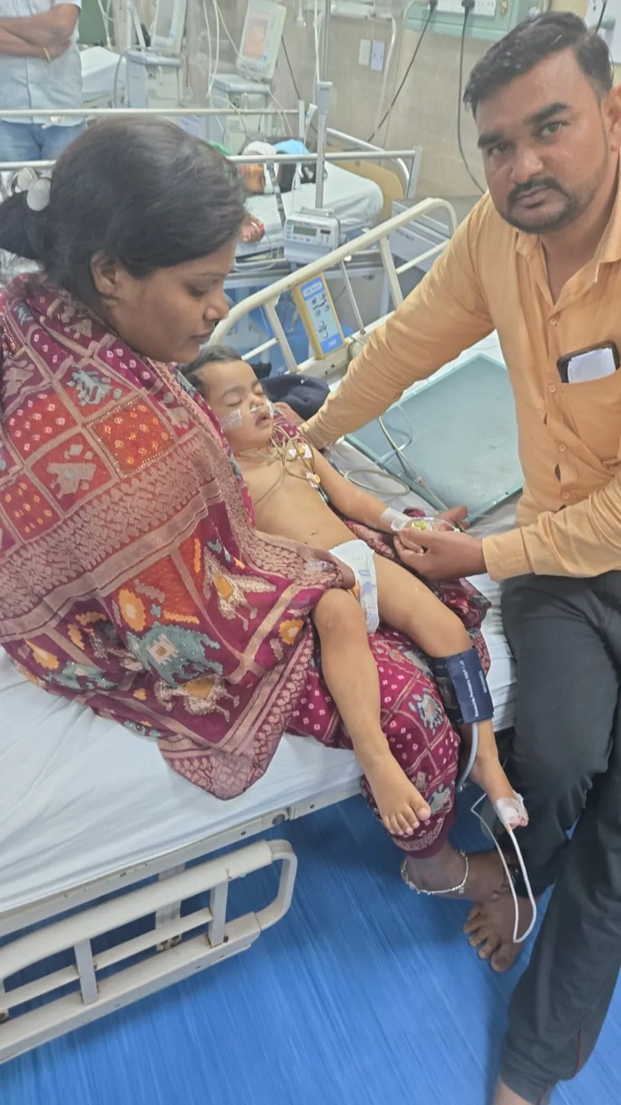 पीजीआई के डॉक्टरों ने बच्चे की श्वांस से निकाला मूंगफली
