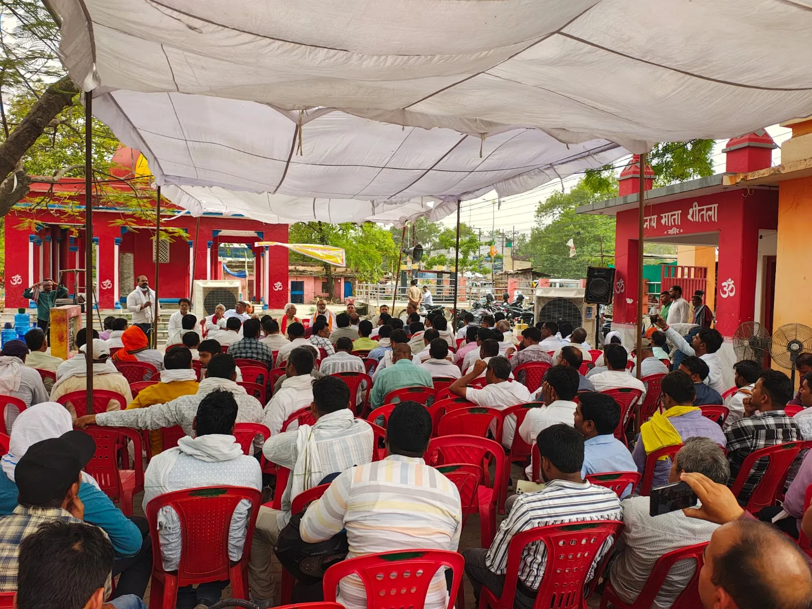 निजीकरण और उत्पीड़न के विरोध में वाराणसी में बिजली कर्मियों की जनजागरण रैली