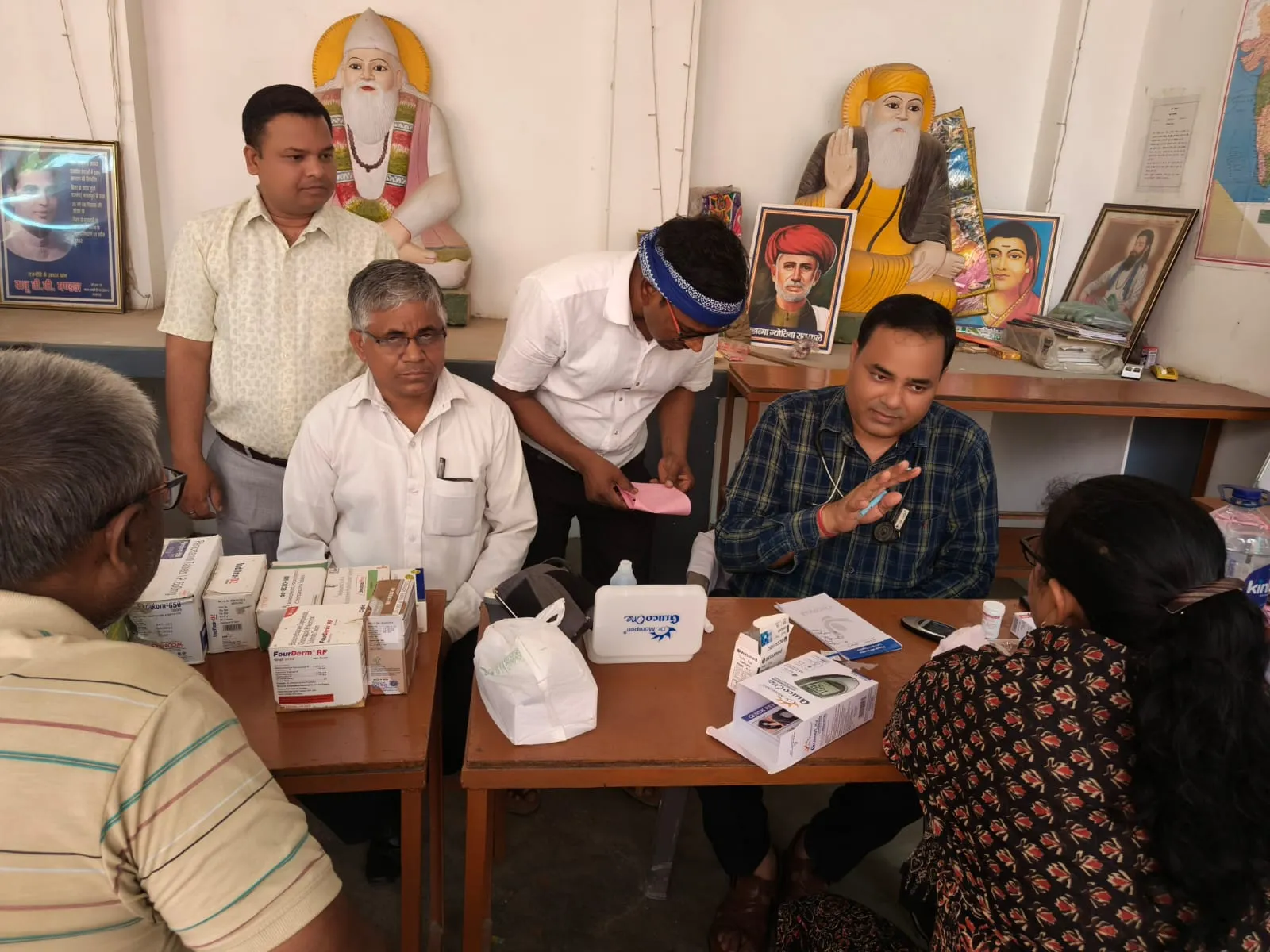 अहिल्या बाई होलकर की जयंती पर स्वास्थ्य शिविर का आयोजन  