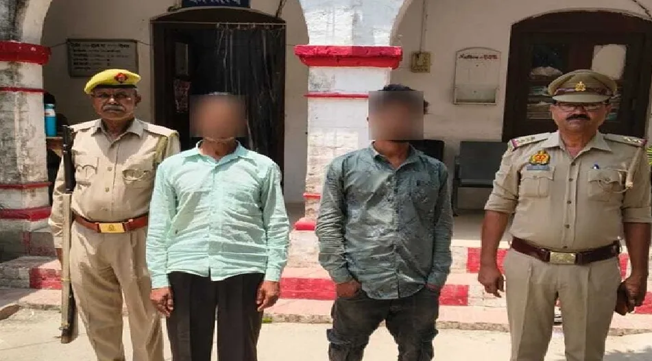 मलिहाबाद पुलिस का एक्शन: 5 साल पुराने मुकदमे में फरार चल रहे दो वारंटी गिरफ्तार