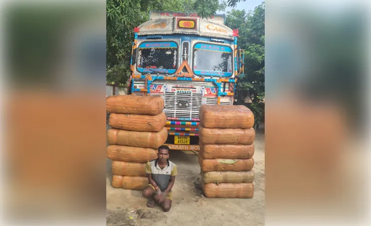 सुलतानपुर में एसटीएफ की बड़ी कार्रवाई, 360 किलो गांजा संग तस्कर गिरफ्तार