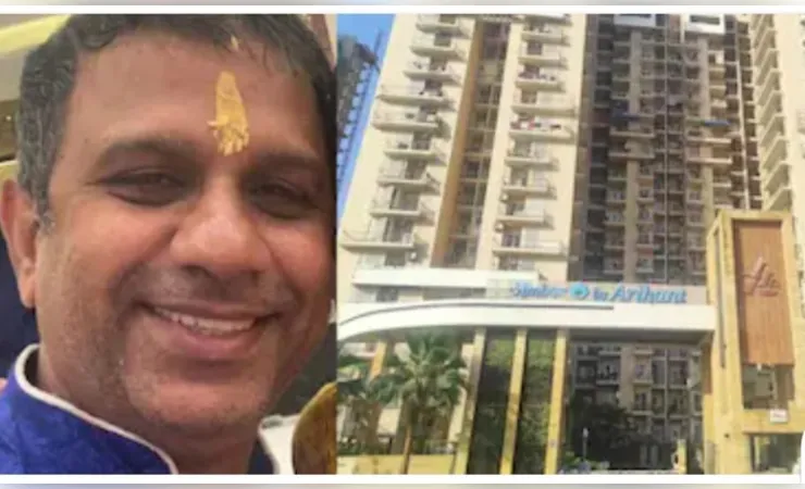 नोएडा सोसाइटी में हादसा: प्लास्टर गिरने से बाइक सवार व्यक्ति की मौत, जांच शुरू