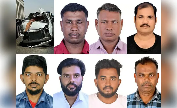  दुबई सड़क हादसे में मारे गए छह भारतीय प्रवासी और एक श्रीलंका का रहने वाला युवा