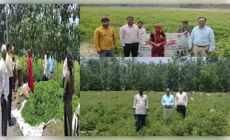 विकसित कृषि संकल्प अभियान-2026 एवं खेत बचाओ अभियान के तहत किसानों को किया जा रहा जागरूक